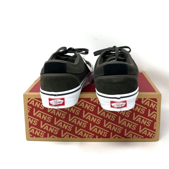 💖MEGA SALE💖Vans Chukka  Olive Gray Suede Canvas Skate  Womens  9 VN0A38CGY33 - Picture 5 of 11